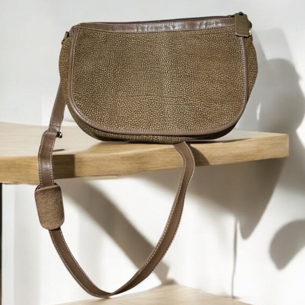 Borbonese Vintage OP Pebble Crossbody